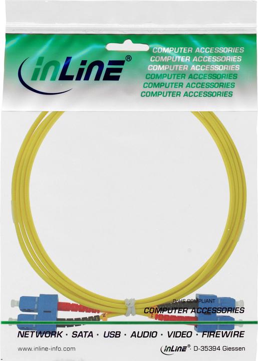 Produktbild InLine LWL Duplex Kabel (CAT6, 3 m)