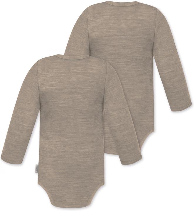Immagine prodotto Normani Confezione da 2 body baby merino a maniche lunghe "Tuai" - 9397 (86)