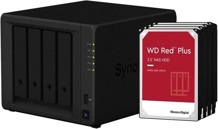 Synology DS920+ (4 x 10 TB, WD Red Plus)
