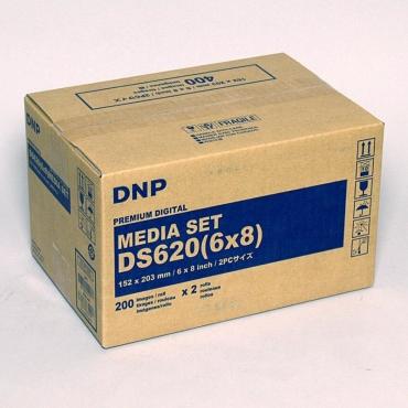 Actual product image DNP DS 620 Media Kit 15x20 cm 2x 200 sheets (15 x 20 cm, 200 x)