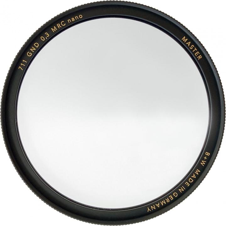 B+W Filtre Master Line Déroulement 711 GND 0.3 ND 77mm 1107794 (77 mm, Filtre dégradé gris)