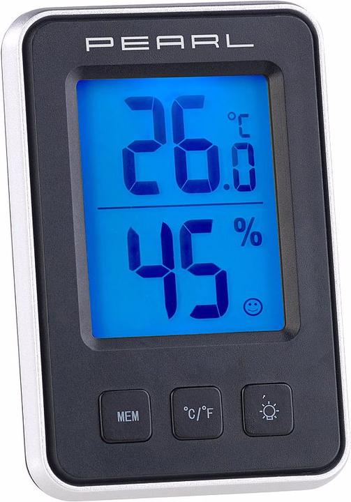 Immagine prodotto Pearl Termometro/igrometro digitale con display comfort e display LCD