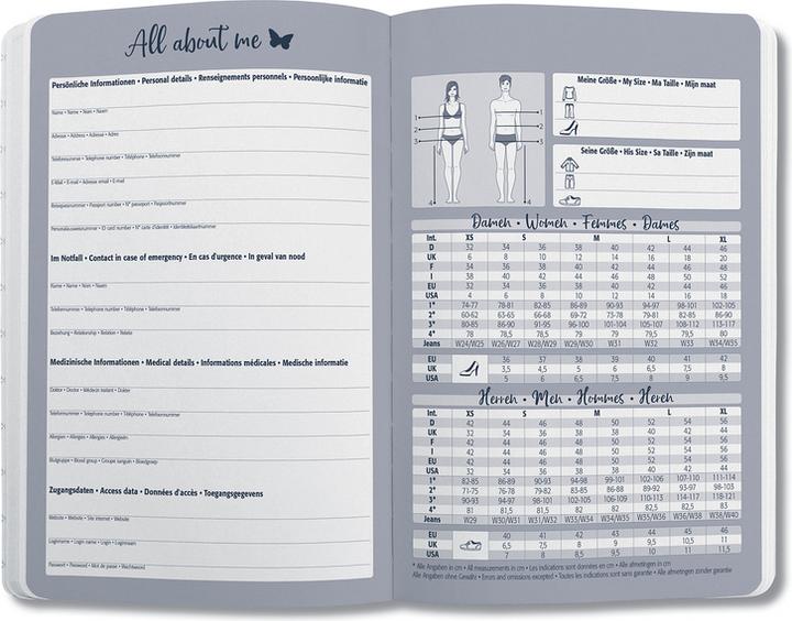 Produktbild Jolie Agenda Flair 2025 J5101 1W/2S indigo blue ML A5 (A5, Deutsch)
