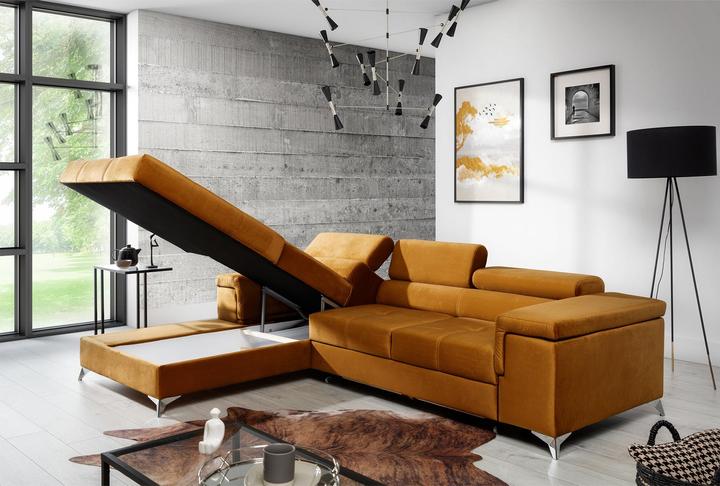 Actual product image ELTAP Ricardo (Corner sofa, 4-seater, Sofa bed)