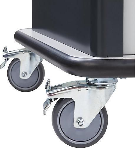 Produktbild eurokraft basic Laptopwagen (50.40 cm, 118.40 cm)