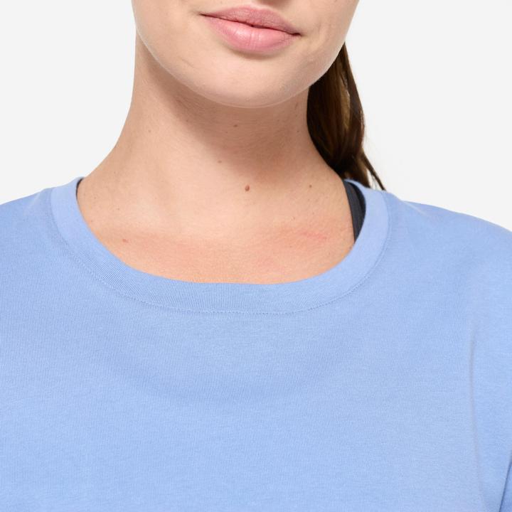 Actual product image Domyos T-Shirt Damen - blau (M)