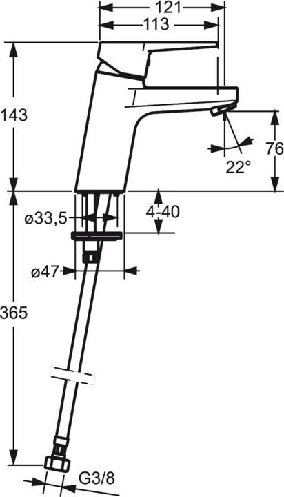 Actual product image Oras Twista 3810BF