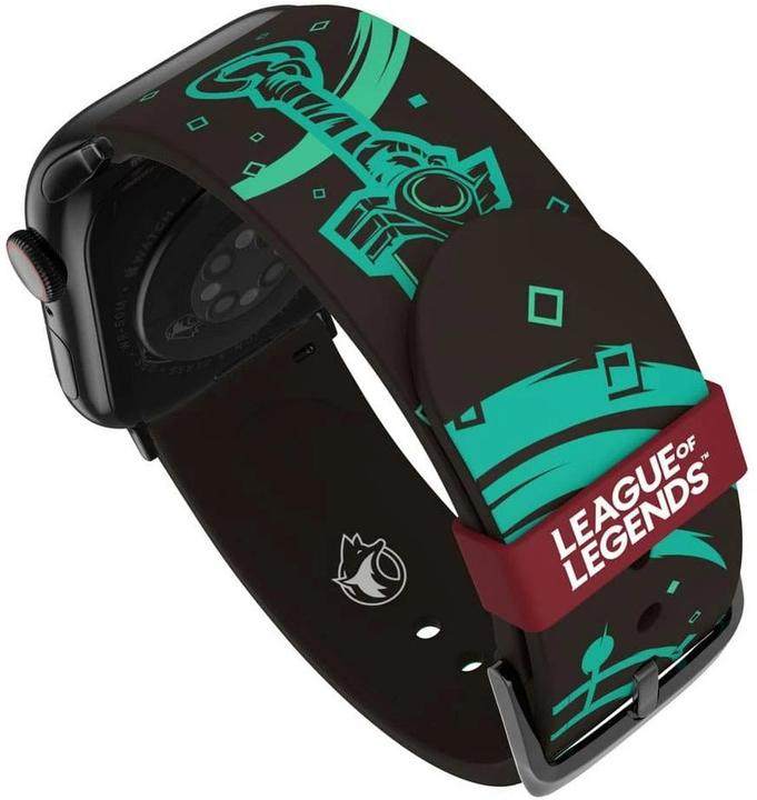 Produktbild Moby Fox League of Legends bracelet pour smartwatch Ekko (22 mm, Edelstahl, Silikon)