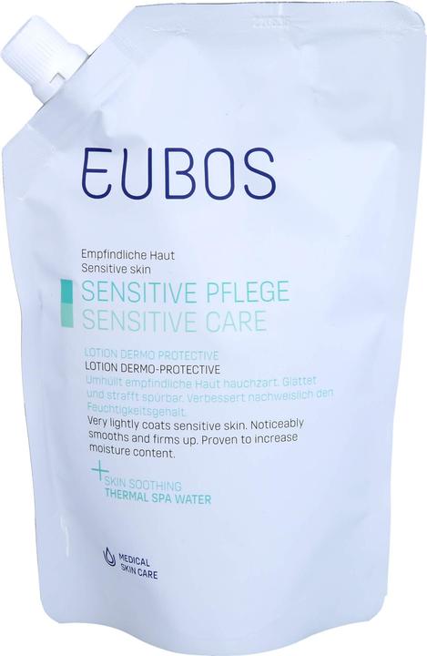 Actual product image Eubos Sensitive Lotion Dermo-Protectiv Refill, 400 ml LOT (Body lotion, 400 ml)