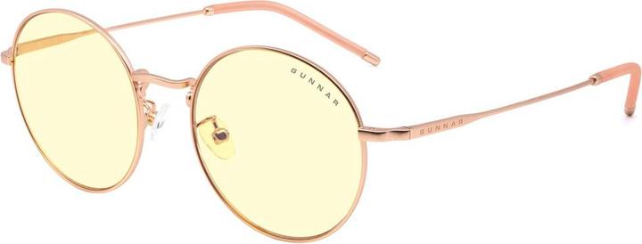Immagine prodotto Gunnar Occhiali per computer Ellipse - lente ambrata, oro rosa