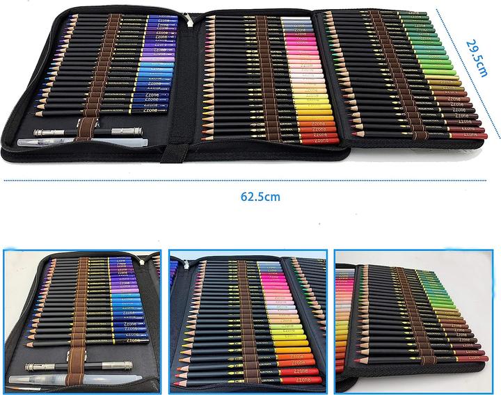 Immagine prodotto tvfly Set di matite acquerellabili (Multicolore, 72 x)