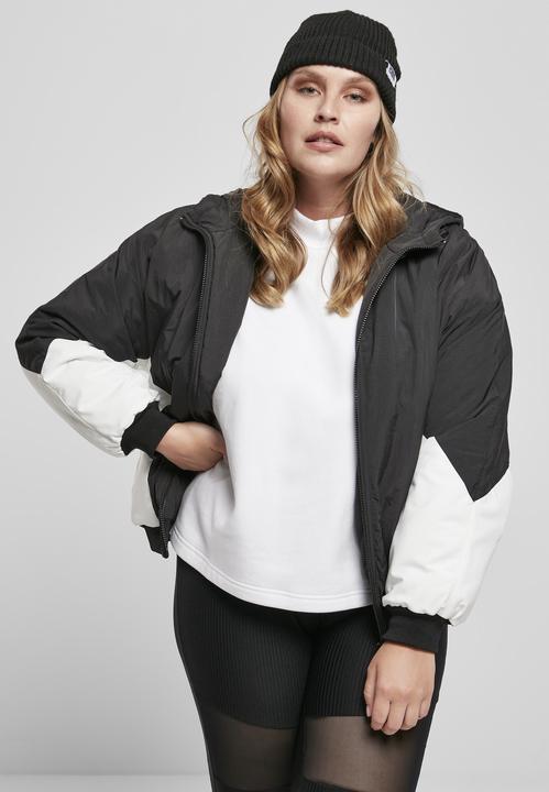 Immagine prodotto Urban Classics Giacca Batwing Donna Imbottita 2-Toni (XS)
