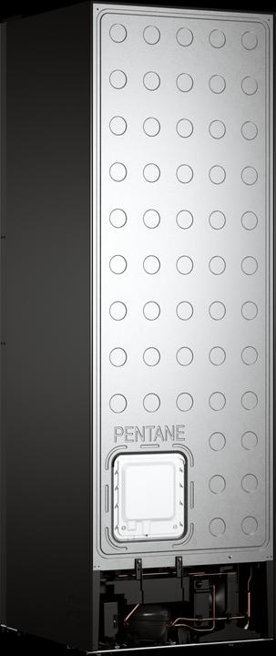 Produktbild Asko Gefrierschrank freistehend PREMIUM FN23841B Front BlackSteel und schwarz (Freistehend, 280 l)