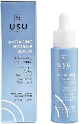 Actual product image USU Cosmetics Anti-Ageing Face Serum 30ml with Hyaluronic Acid Moisturising Skin Restore Elasticity Reduce Appeara (30 ml)