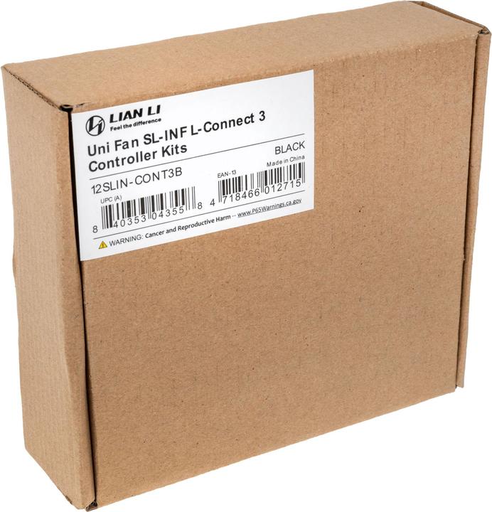 Actual product image Lian-Li UNI HUB SL-INF Controller, L-Connect 3 - black (16 Fan)