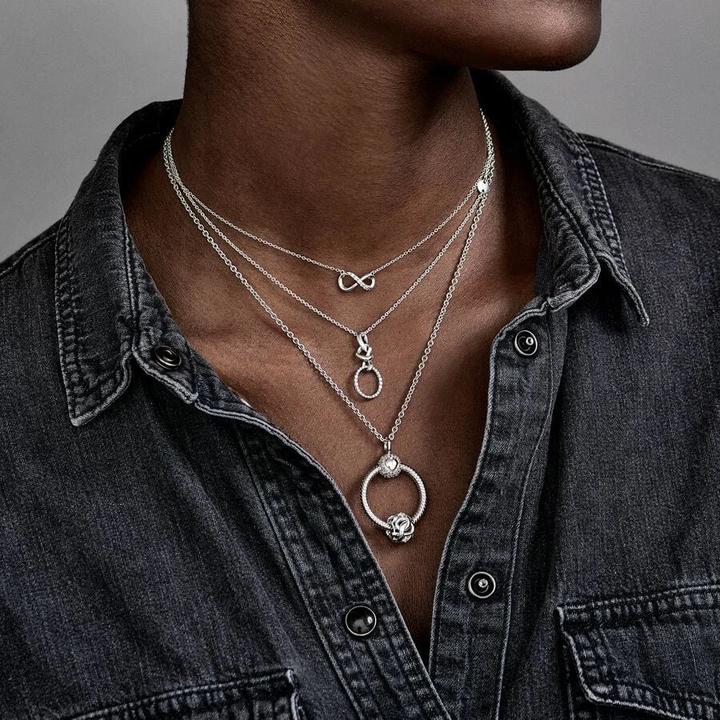 Produktbild Pandora Halskette Silber (Silber, 45 cm)