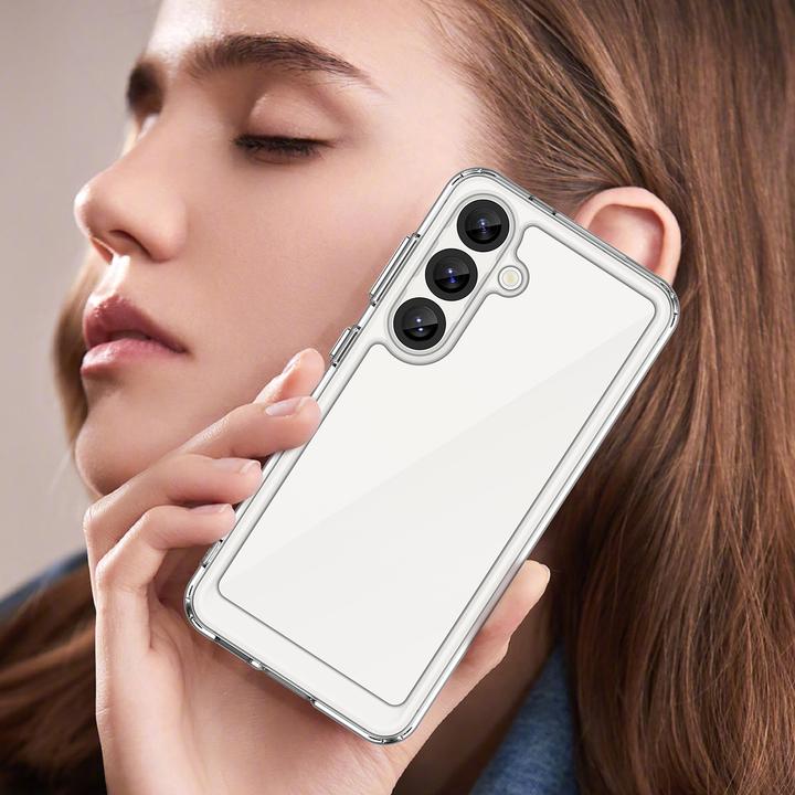 Produktbild Hurtel Outer Space Case mit Gelrahmen für Samsung Galaxy M16 5G - Transparent (Samsung Galaxy A16 5G)