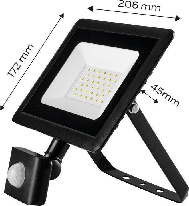Image du produit Neo Projecteur avec détecteur de mouvement (Projecteur avec détecteur de mouvement SMD 30W 2400 lm 230V) (2400 lm, IP66)