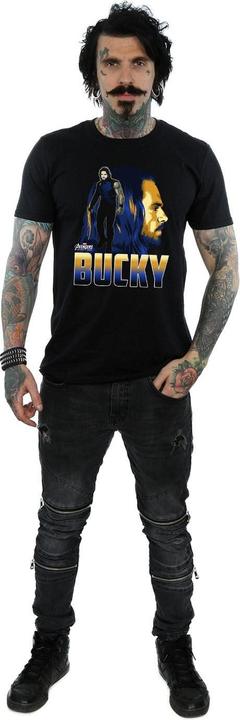 Immagine prodotto Universal Textiles Maglietta in cotone Bucky Barnes Uomo (L)