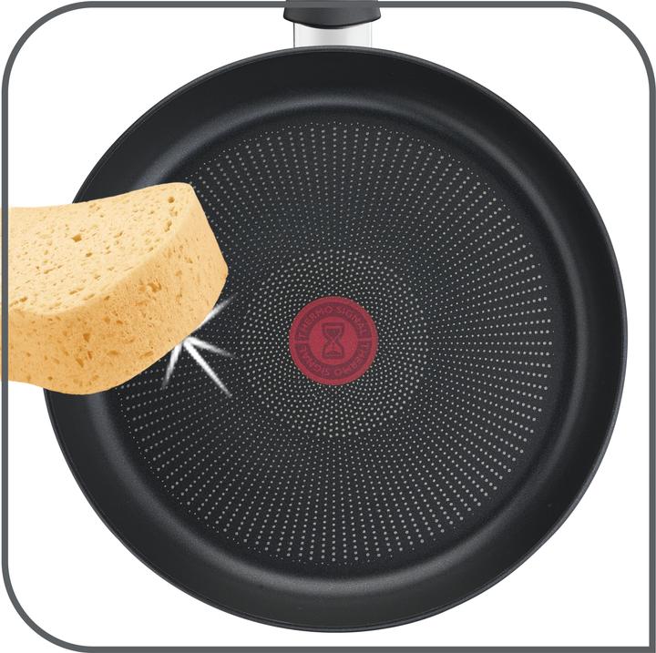 Produktbild Tefal Unlimited Hapjespan met deksel 24 cm (24 cm, Bratpfanne, Aluminium)