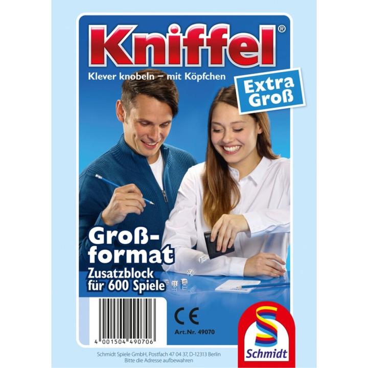 Actual product image Schmidt Spiele Yatzy Large (German)