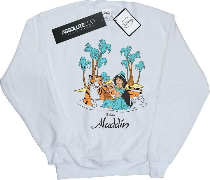 Disney Aladdin Jasmine Abu Rajah Beach Sweatshirt (XL)