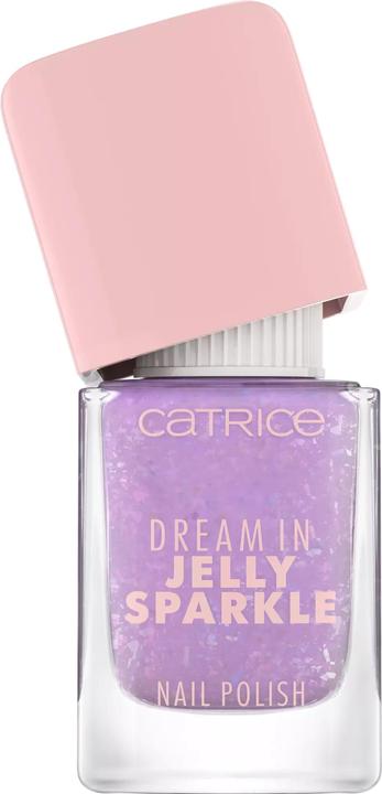 Actual product image Catrice Dream In Jelly Sparkle Nail Polish 040 Jelly Crush (040 Jelly Crush, Colour paint)