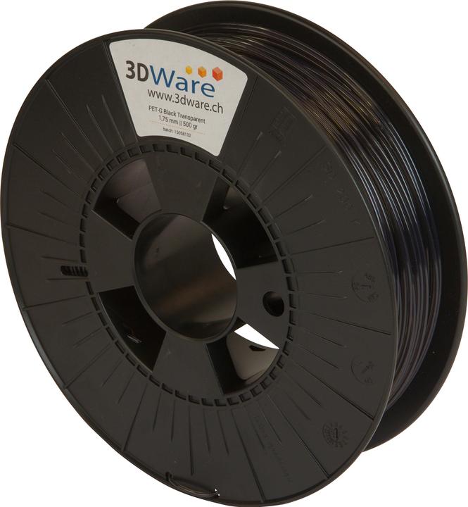 Produktbild Dutch Filaments Filament (PETG, 1.75 mm, 500 g, Schwarz)