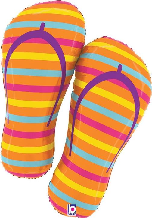 Actual product image Grabo Balloons XL Summer Flip Flop Ballon
