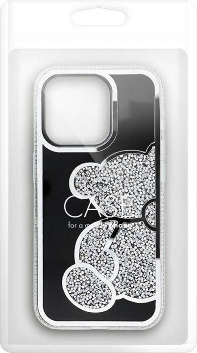 Produktbild OEM Back panel cover TEDDY BEAR Case for IPHONE 15 Pro Max silver (Apple iPhone 15 Pro Max)