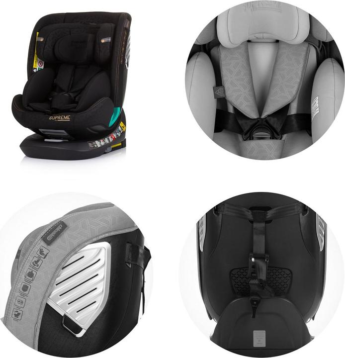 Actual product image Chipolino i-Size Supreme child car seat (Reboarder, ECE R129/i-Size Standard)