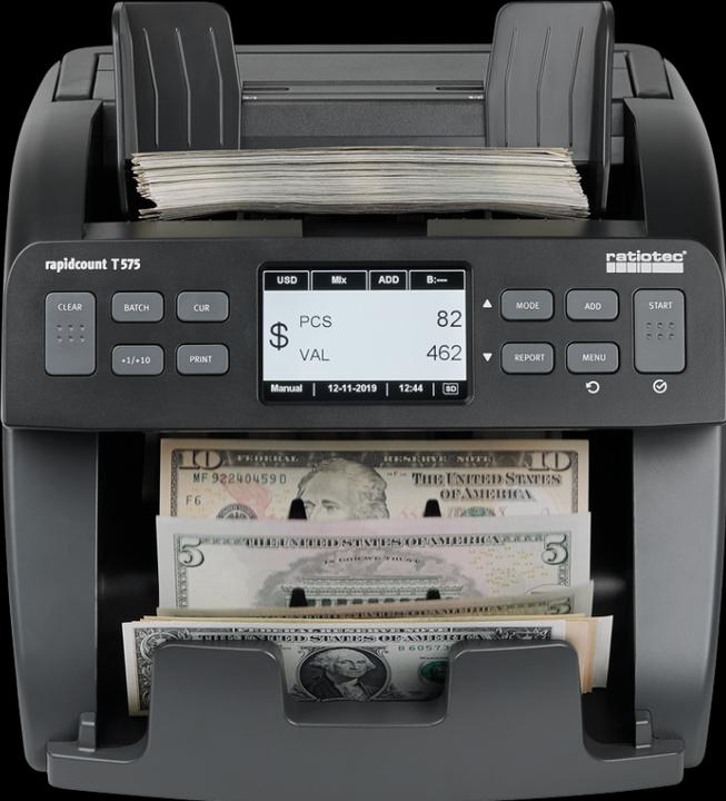 Produktbild ratiotec rapidcount T 575 (Geldscheinzähler)