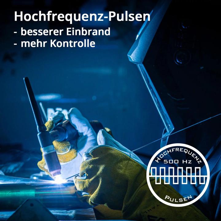 Produktbild Stahlwerk Digitales Schweissgerät AC/DC WIG 200 Puls Pro Vollausstattung