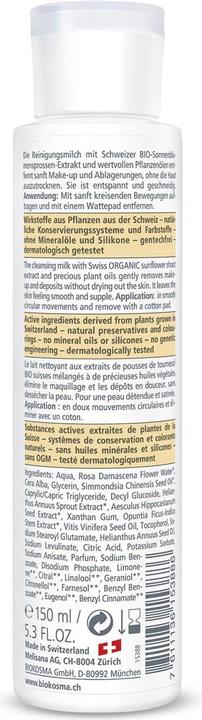 Image du produit Biokosma Visage actif (Lait nettoyant, 150 ml)