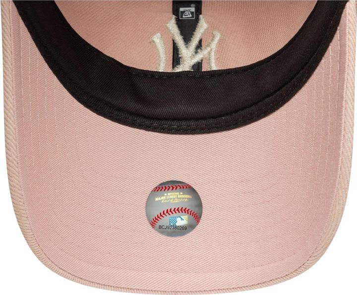 Actual product image New Era 9Twenty Damen Cap - Denim New York Yankees Rosa Pink