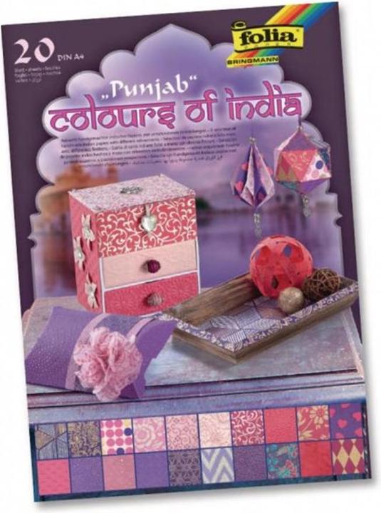 Actual product image Folia Motif block India Punjab (175 g/m², 20 x)