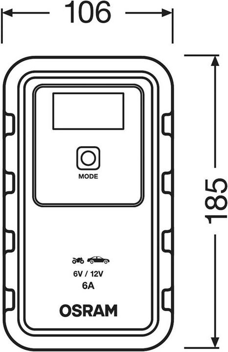 Immagine prodotto Osram OEBCS906 (12V, 6 A)