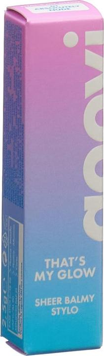 Goovi THAT'S MY GLOW Getönter Lippenbalsam 01 Absolutely Nude Bals (Balsam, 44.97 ml)