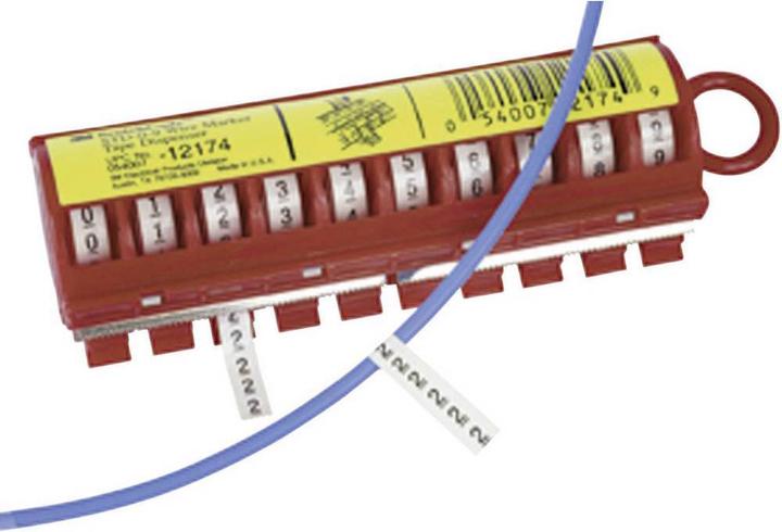 3M Bedruckte Klebemarker code™ Kabelmarkierer