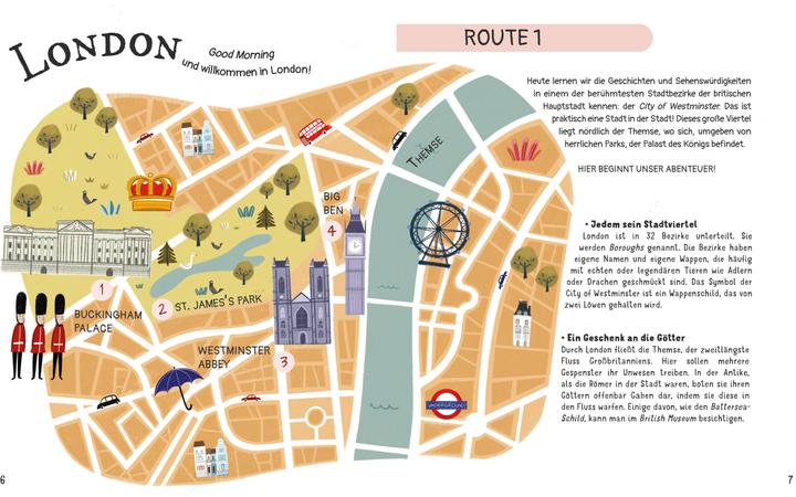 Produktbild National Geographic London für kleine Entdecker. Reiseführer für Kinder (Deutsch, Laura Re, Daniela Celli, 2022)