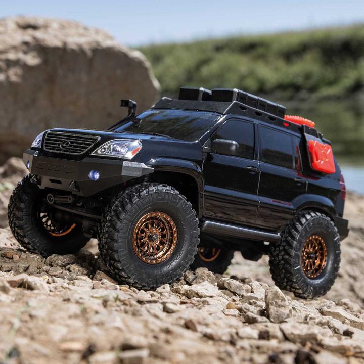 Actual product image Axial Scale Crawler SCX24 Lexus GX470, Black RTR 1:24 (RTR Ready-to-Run)