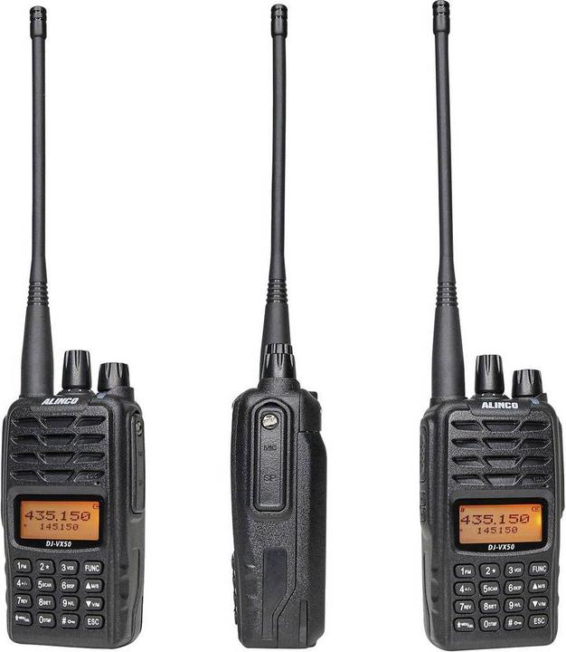 Actual product image Alinco Amateur handheld radio DJ VX 50E VHF/UHF (0.01 km)