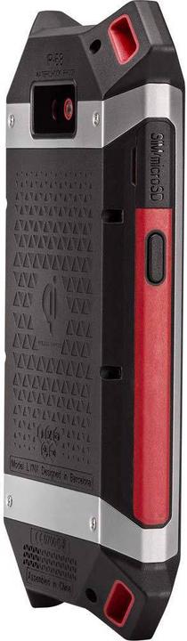 Actual product image Getnord Outdoor phone SIM LTE (16 GB, Black, Red)
