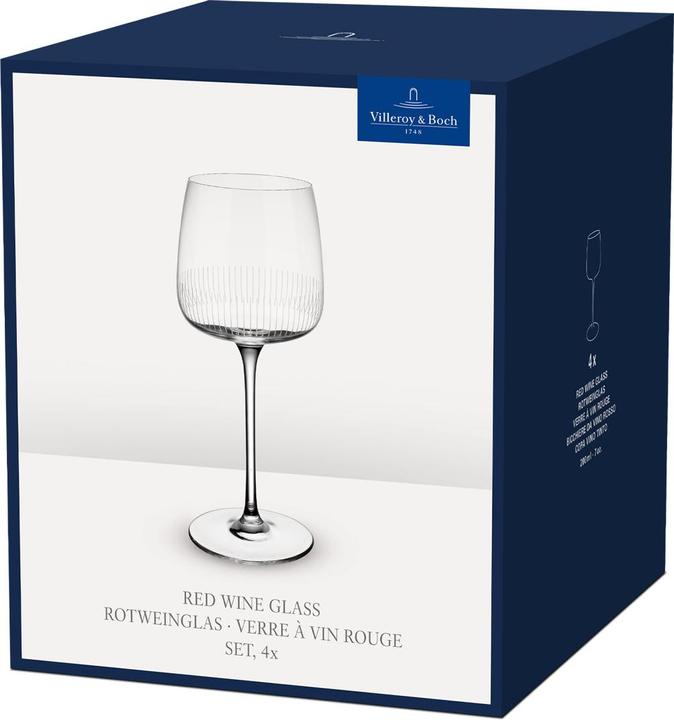 Actual product image Villeroy & Boch Red wine glass, set of 4 pieces Afina (20 cl, 4 Glasses, Red wine glasses)