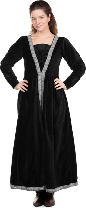 Produktbild Metamorph Mittelalter Samtkleid mit Bordüre - Ophelia (S)