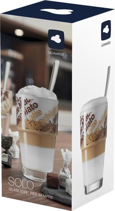 Actual product image Leonardo Café Latte Solo Set 4 pcs. (400 ml, 4 x)