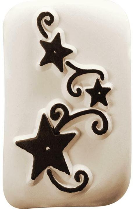 Produktbild La Dot Cosmetics Stempel Tattoo Stein mittel Ribalstern
