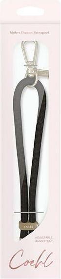 Actual product image Uniq Coehl Laurel Handstrap uniwersalny sznurek do telefonu na rękę czarny/black