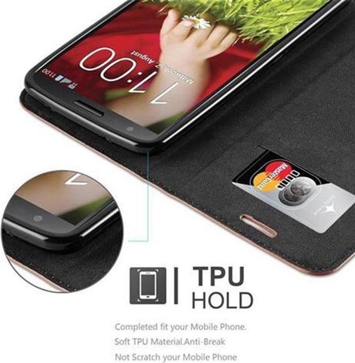 Produktbild Cadorabo Book Invisible Magnet Cover (LG G2)