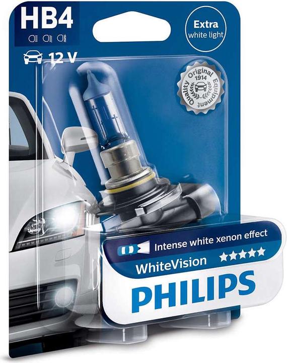 Image du produit Philips Projecteur à effet xénon WhiteVision (HB4)